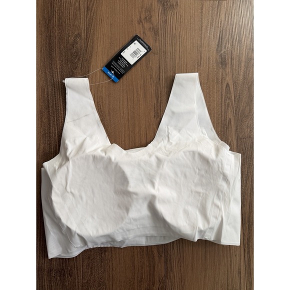 Bali Wirefree Bra Comfort Revolution Flex Fit Cool Seamless White XL - Picture 2 of 5